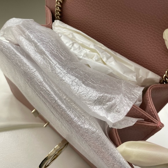 COPY - Dollar Calfskin Small Interlocking G Shoulder Bag - Picture 6 of 11